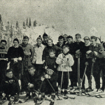 Historia szkoły OBÓZ narciarski 1955 r