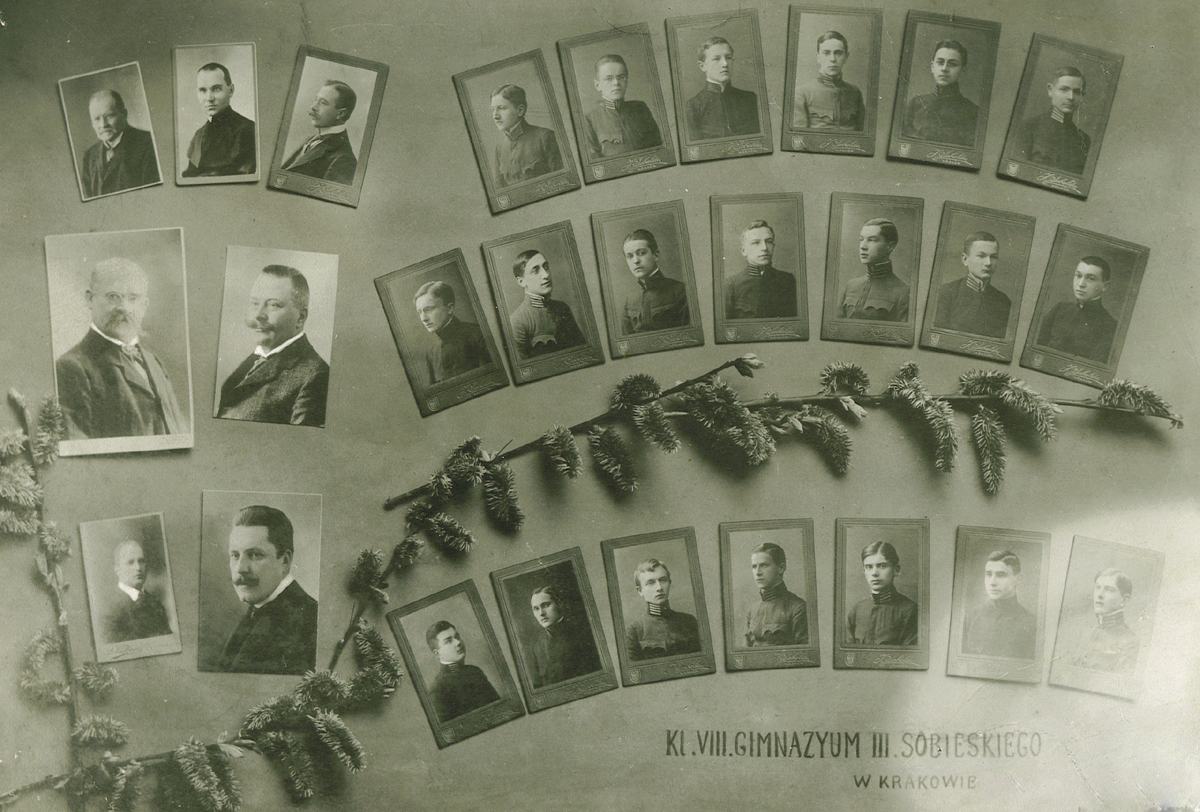 Tableau abiturientów Klasa VIII 1915