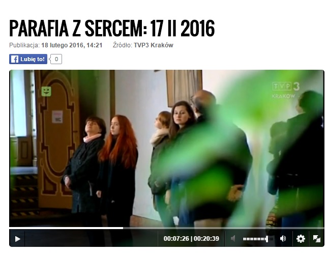 Reportaż 'Parafia z sercem' 2016